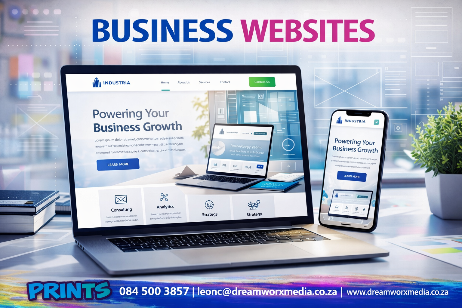 Professional Business Website Design and Development South Africa